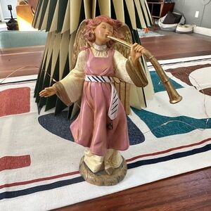 Fontanini Angel Figurine with Horn
